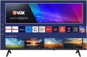 VOX LED TV 32VDH683B Frameless, HD Ready, Smart TV, VIDAA OS, PVR, CI+, DVB-T2/C/S2