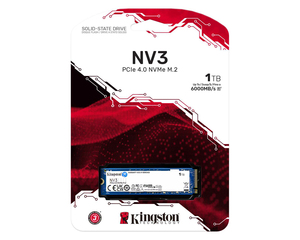 SSD 1TB Kingston NV3 M.2 NVMe (SNV3S/1000G)