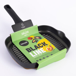 Texell grill tiganj Black Line TPBL-G28