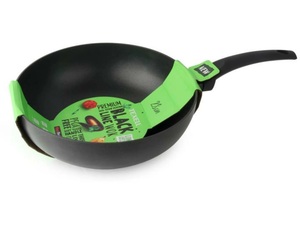 Texell tiganj Wok Black Line TPBL-W28