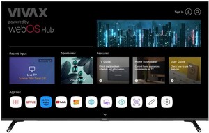 VIVAX Imago LED TV 65S60WO Frameless, 4K Ultra HD, WebOS Smart TV, HDR10, Dolby Digital, Magic Remote