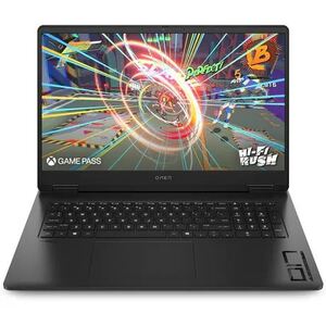 Laptop HP Omen 17-db0014nm A71SCEA, 17,3 inca FullHD IPS 144Hz, AMD Ryzen 5 8645HS, 16GB RAM, 512GB SSD, nVidia GeForce RTX 4050 6GB, FreeDOS