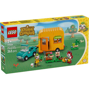 LEGO Leif sa kamp-prikolicom i baštenskom radnjom 77054