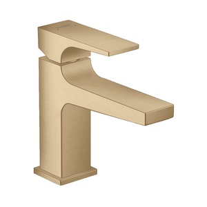 Hansgrohe Metropol 100 Brushed Bronze Air Power EcoSmart baterija (slavina) za umivaonik sa odlivnim ventilom sifona push-open metalnim 32500140