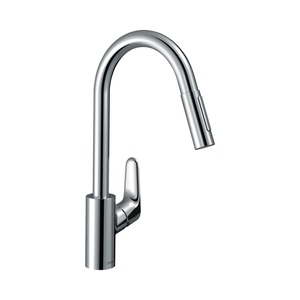 Hansgrohe Focus M41 240 Chrome baterija (slavina) za sudoperu sa izvlačećim tušem 2 mlaza 31815000