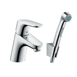 Hansgrohe Focus 70 Chrome baterija (slavina) za umivaonik sa higijenskim tuš setom 31926000