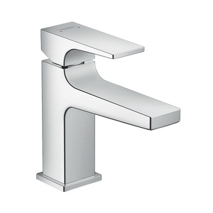 Hansgrohe Metropol 100 Chrome Air Power EcoSmart baterija (slavina) za umivaonik sa odlivnim ventilom sifona push-open metalnim 32500000