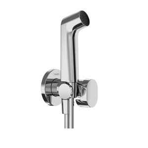 Hansgrohe S EcoSmart+ Chrome higijenski tuš set: ručni tuš sa aktivatorom mlaza za hladnu vodu, Isiflex\'B 1250 crevo za tuš i držač za ručni tuš 29230000