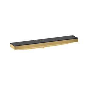 Hansgrohe Rainfinity Polished Gold Optic zidni priključak za tuš creva sa držačem ručnog tuša desno i policom 26858990