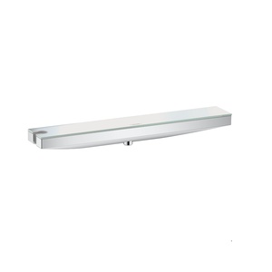 Hansgrohe Rainfinity Chrome zidni priključak za tuš creva sa držačem ručnog tuša levo i policom 26843000