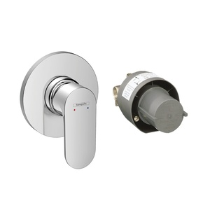Hansgrohe Rebris S Chrome ugradni set: mešač sa ugradnim telom 72648000