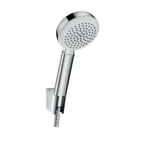 Hansgrohe Crometta 100 1250 Chrome tuš set: ručni tuš 1 mlaz, Metaflex\'C 1250 crevo za tuš i držač 26664400