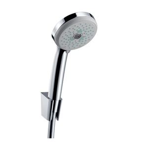 Hansgrohe Croma 100 Chrome tuš set: ručni tuš sa 3 mlaza, držač za ručni tuš, Isiflex 1250 crevo za ručni tuš 27593000