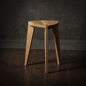 Meda furniture Drvena hoklica M Hrast