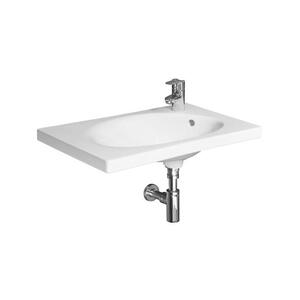 Jika Tigo White umivaonik (lavabo) 65x38,5x0,4 konzolni sa rupom za bateriju desno i sa prelivom 8.1221.6.000.106.1