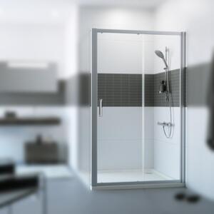 Huppe Classics 2 Chrome 1300 tuš vrata dvodelna visine 2000mm sa providnim Anti-Plaque staklom C20410.069.321