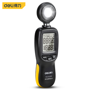 DELI Merač jačine svetla - Luksmetar 0-200000Lux DL333205