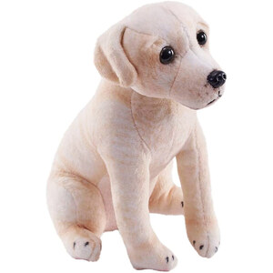Plišana kuca sa zvukom Žuti labrador