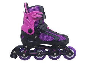 Roler pw126b-10 crno rozo ljubičasta alu m(37-40) abec5 pu točkići