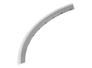 Obruč 26” alu dupli cross x5 4x9 rupa siva boja