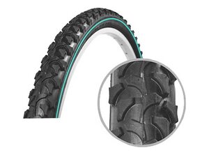 Sp.20x1.75 (47-406) crna guma tirkiz linija velotyre ##