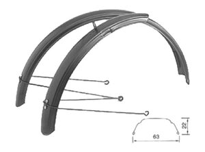 Blatobran 24” metal crni