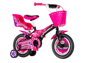 Bicikl visitor super star  12"crno ljubičasti