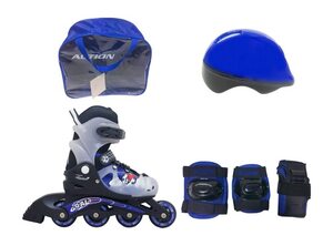 Roler pw-116a goal plavi set pvc abec5 s(30-33)