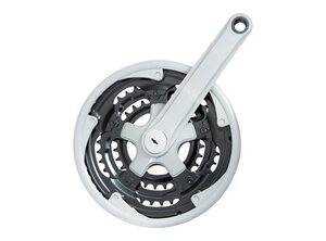 Srednji pogon mtb 28/38/48t 170mm sivi