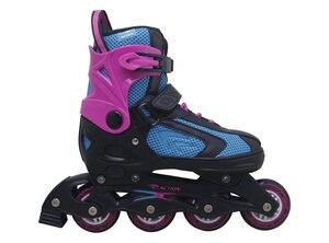 Roler pw126b-10 crno tirkiz ljubičasta m(37- 40) pvc abec5 pu točkići