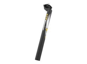 Cev sedišta alu 30.4 x 350 mm with clamp flat žuta 3704139