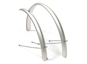Blatobran eurofender 24" pvc silver  53 mm širina eco type montaža