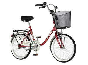 Bicikl visitor lowland 20" bordo sivi