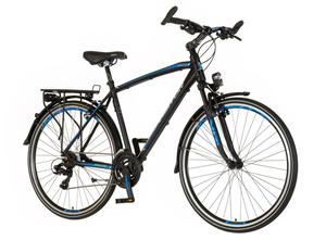 Bicikl visitor terra man 28" crno plavi