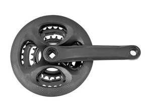 Srednji pogon mtb crni 24/32/42t