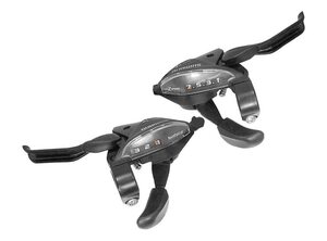 Ručice menjača/ kočnice shimano 3/7 brzina astef5102lsbl+rv7cl