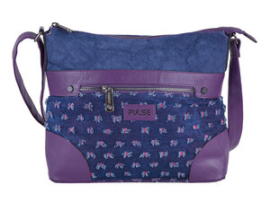 PULSE  TORBA NA RAME GENOVA FLOWER JEANS