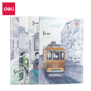 DELI SVESKA  B5 EVA KORICE CIVIC LANDSCAPE 128 lista, 70g papir, DIKTO EN317