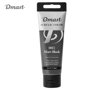 DELI AKRILNA BOJA  DMAST PEBEO 75ml 002 MARS BLACK EC330-MB