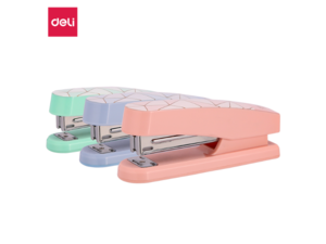 DELI HEFT MAŠINA  E0402F municija 24/6 - MACAROON boje, 25 lista