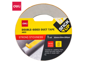 DELI OBOSTRANO LEPLJIVA DUCT TRAKA  30mmX20m - 280mic EA622