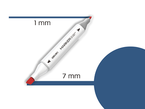 DELI MARKER SKETCH  69 PRUSKO PLAVA 70801A-69