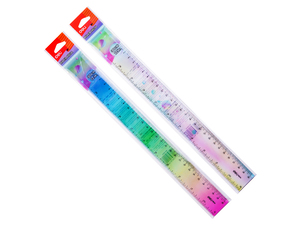 DELI LENJIR MATEMATIČKI  20 cm EH653