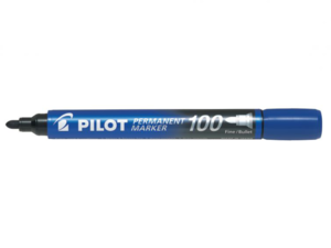 PILOT MARKER  PERMANENT 100 OKRUGLI VRH PLAVI
