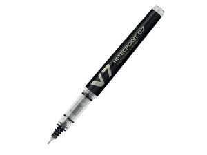 PILOT ROLER  V7 HI-TECPOINT 0.7 REFILLABLE CRNI
