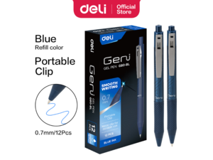 DELI GEL ROLER  EG80 PLAVI EG80-BL