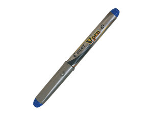 PILOT NALIV PERO  V PEN SILVER MEDIUM PLAVO