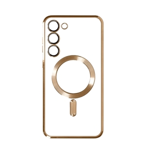 Magsafe Samsung S25, Gold Silikonska Maska