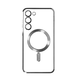 Magsafe Samsung S25, Silver Silikonska Maska