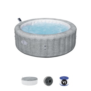 Bestway Đakuzi Bali 1.96mx71cm sivi ratan  980l